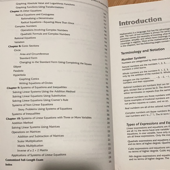 Algebra 2 book, helps get you ready for that math class you aren’t so sure about - Picture 3 of 3